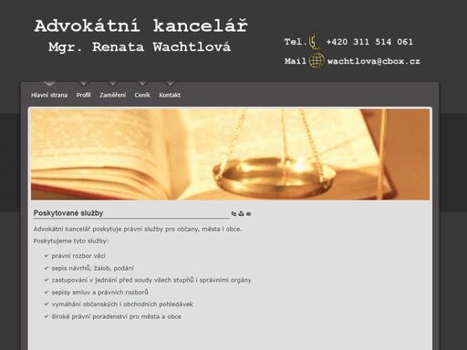 advokátní kancelář renata wachtlová hořovice.
