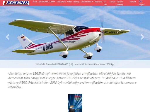 legend aircrafts by aeropilot