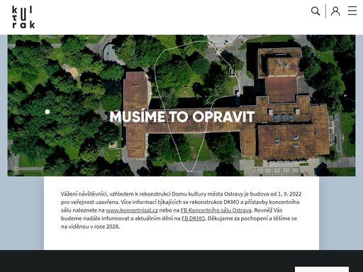 divadlo, koncerty, pohádky pro děti, besedy, přednášky. pronájem prostor pro školení, kongresy, plesy či výstavy. organizace pohybových a jazykových kurzů.