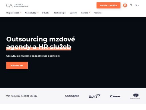 jsme jedna z největších společností ve střední evropě nabízející rozsáhlé hr a payroll služby. máme více než 30 let zkušeností. zaměstnáváme více než 250 zaměstnanců, včetně špičkových odborníků na trhu. našim klientům jsme k dispozici v 7 lokacích v polsku, v české republice a na slovensku.