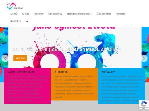 vitajte na webe spoločnosti mp education