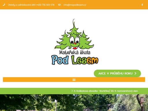mš pod lesem v ústí nad orlicí hylváty nabízí zázemí pro děti. krásné prostředí a skvělá atmosféra v mateřské školce.