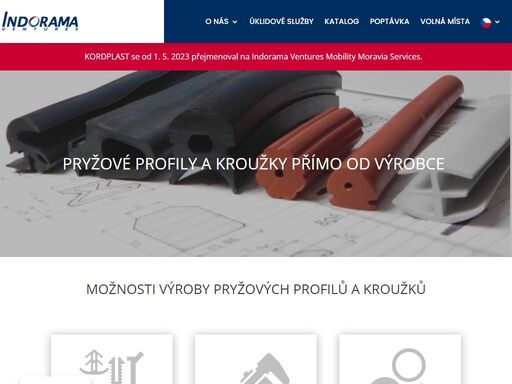 kordplast - pryžové profily a kroužky přímo od výrobce. na zakázku vám vyrobíme jakýkoli profil od 1kg. nejširší sortiment gumových profilů v čr.