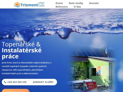 vítejte na stránkách společnosti trismont cz ; červenec 2020, solární ohřev ; 16, variabilní instalace solárního systému pro ohřev tv a přitápění pro rodinné domy