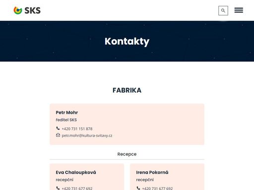 oficiální webový portál pro svitavskou kulturu. naleznete zde všechny události a program kina, které sks svitavy pořádá.