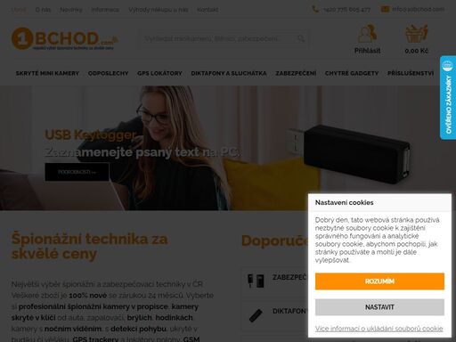 největší výběr špionážní a zabezpečovací techniky v čr - odposlechy - štěnice - lokátory - skryté kamery - neviditelná sluchátka - skryté diktafony