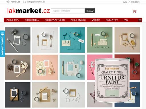 lakmarket přináší barvy nejvyšší kvality!. eshop lakmarket je novinkou ve službách společnosti clubmark barvy, s.r.o.
na českém trhu působíme od roku 2010 jako distributor barev nejvyšší kvality pro průmyslové aplikace. naše barvy jsou využívány světovými giganty z řad výrobců automobilů nebo vlaků, stavitelů…