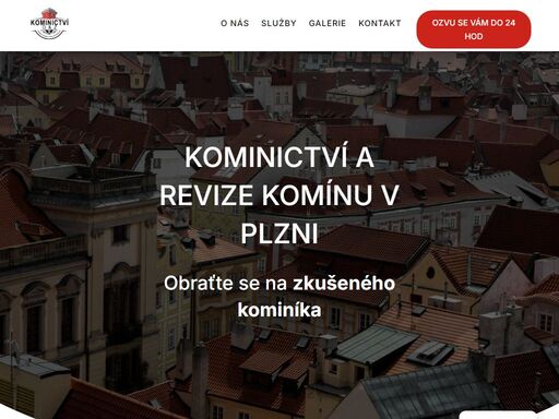 profesionální kominické služby – revize, čištění a vložkování komínů. rychlý a spolehlivý servis plzeň. kontaktujte nás pro bezpečný a funkční komín.