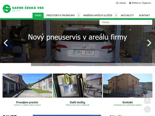 úvodní strana - saver česká ves 