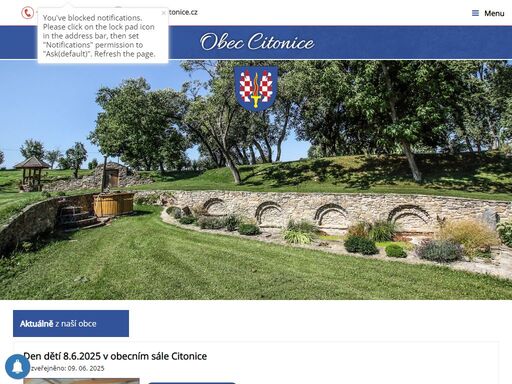 obec citonice