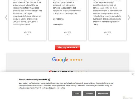 na realitním trhu působíme již od roku 2007 ? prodáváme stovky nemovitostí ročně  ? klientům poskytujeme profesionální služby ? důvěřujte nám i vy ? nabídka nemovitostí.
