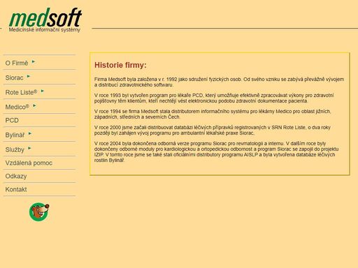 software pro lékaře a lékárny, prodej a servis pc.