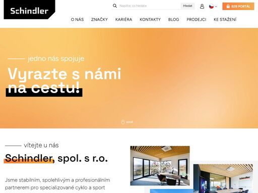 homepage. vítejte u nás
schindler, spol. s r.o.
jsme stabilním, spolehlivým a profesionálním partnerem pro specializované cyklo a sport prodejny a kvalitně reprezentujeme námi distribuované značky na trzích.
více o nás kontakty
