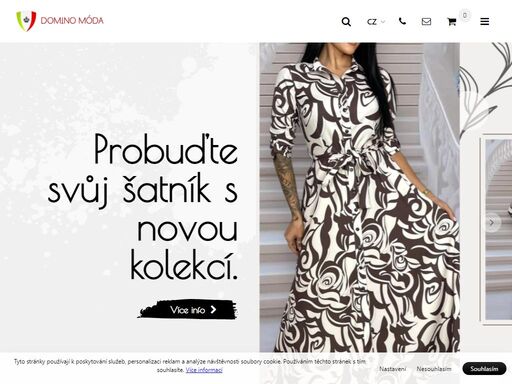 vítejte v e-shopu! :: domino moda