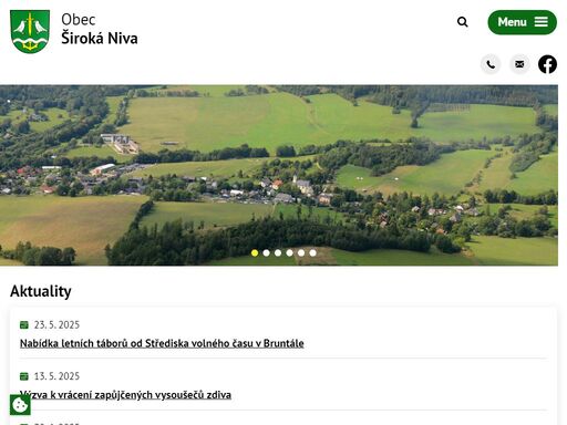 obec široká niva (dříve bretnová nebo bretnov, německy breitenau, polsky szeroka niwa) se nachází v okrese bruntál v moravskoslezském kraji.