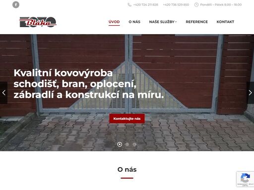 vyrábíme automatické posuvné brány, ocelové schodiště, ocelové konstrukce, oplocení, zábradlí, výplně ploch a další konstrukce na míru.