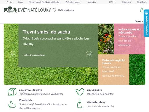 vítejte v našem obchodě!. firma agrostis trávníky, s.r.o. působí na českém trhu od roku 2002. hlavní náplní naší práce je všestranná pomoc českým trávníkářům, zahradníkům, správcům fotbalových a golfových hřišť i soukromým osobám. nabízíme profesionální produkty pro pěstování intenzivních i extenzivních trávníků a…