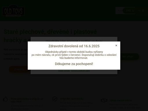 náš sortiment je zaměřen na staré užité hračky a hračky v originálním balení, používané. dále nabízíme současné repliky starých hraček a další věci s dětskou tématikou – časopisy, knihy, pohledy apod.