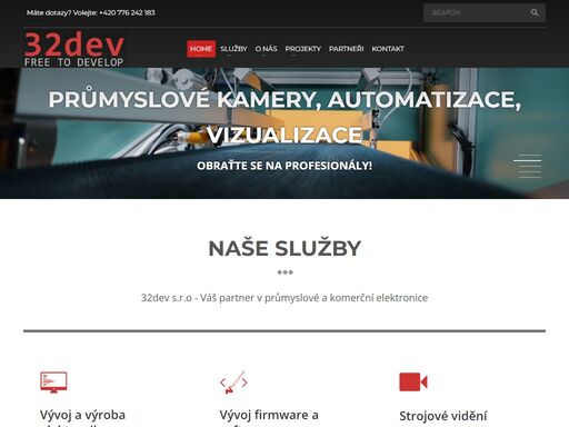 společnost 32dev vám zajistí díky dlouholetým zkušenostem našich inženýrů profesionální návrh a výrobu vaší zakázkové elektroniky.