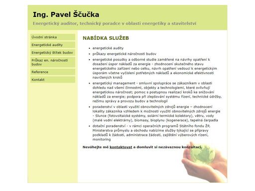 ing. pavel ščučka - energetický auditor