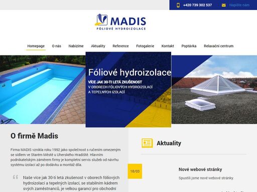 foliove,hydroizolace fóliové hydroizolace