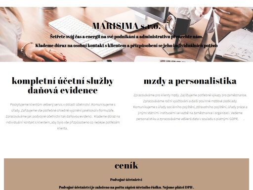 kompletní účetní služby