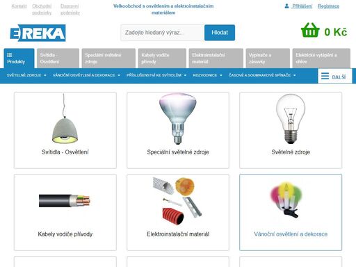 váš dodavatel svítidel, světelných zdrojů, led zdrojů a led osvětlení