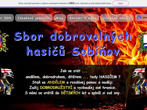sbor dobrovolných hasičů obce sobíňov je sdružením občanů, působících na úseku požární ochrany. je právnickou osobou podle zákona č. 83 / 1990., o sdružování občanů. na základě § 75 zákona č. 133/1985 sb., o požární ochraně ve znění pozdějších předpisů, pomáhá obci plnění úkolů na úse požární ochrany.