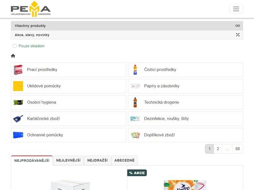 nabízíme hygienické, úklidové a čistící prostředky. jsme spolehlivý dodavatel drogérie s širokou nabídkou produktů skladem.