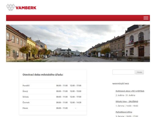 město vamberk
