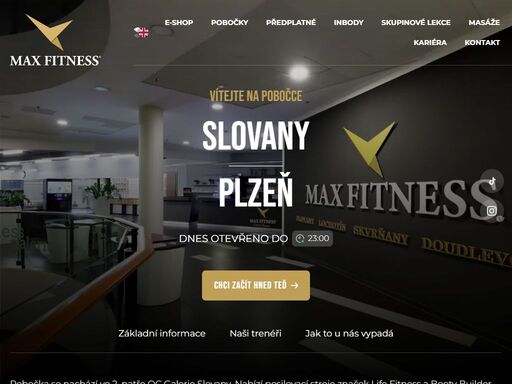 pobočka se nachází ve 2. patře oc galerie slovany. nabízí posilovací stroje značek life fitness a booty builder, kardio zónu, cryo komoru a širokou nabídku skupinových cvičení, jako je heat, trx nebo jóga. součástí je také finská sauna s relaxační zónou, do které je vstup zdarma v rámci návštěvy fitness, a měření na zařízení inbody, které poskytne přesná data o vaší tělesné skladbě.