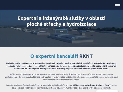 v kanceláři rknt se vám postaráme o kontrolu ploché střechy, lokalizaci netěsností střech a jiné. ploché střechy projdeme a určíme jejich netěsnosti.