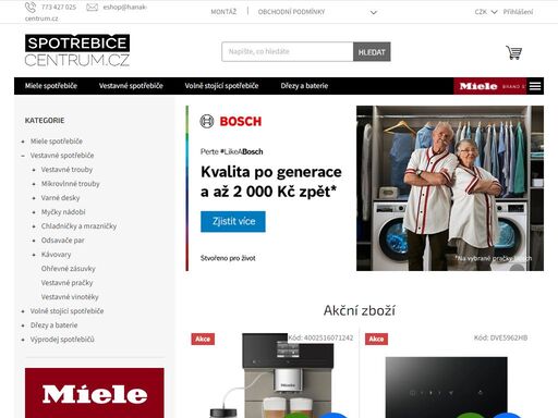 jsme specialisté na kuchyně a vestavné spotřebiče. vítáme vás v našem eshopu spotrebice-centrum.cz. rozumíme kuchyním a spotřebičům.
využijte našeho profesionálního poradenství: eshop@hanak-centrum.cz, 773 427 025, 605 594 643.
 
příjďte se podívat na naše showroomy v praze, v brně a hradci králové


 
 



…