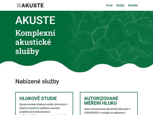 komplexní akustické služby a denní osvětlení - autorizovaná akustická laboratoř akuste s.r.o.