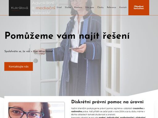 diskrétní právní a mediační pomoc vám i vašim blízkým. zaměření na trestní a rodinné právo. mediátor či právník vás zbaví vašich problémů.