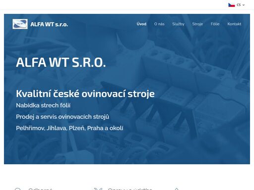 kvalitní české ovinovací stroje