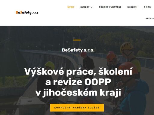 nabízíme školení i revize, zabýváme se výškovými pracemi, rizikovým kácením i nízkými a vysokými aktivitami pro tábory, teambuildingy. zapůjčení plošiny.