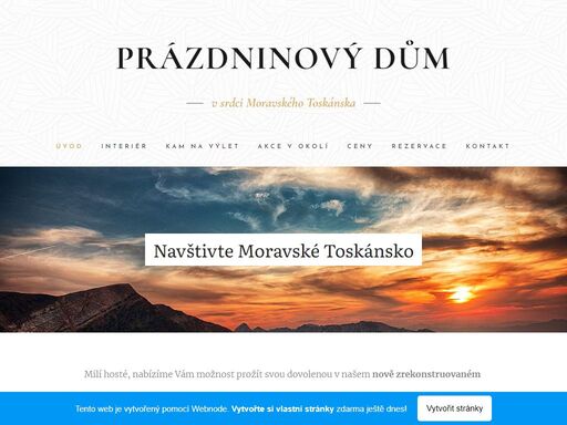 milí hosté, nabízíme vám možnost prožít svou dovolenou v našem nově zrekonstruovaném