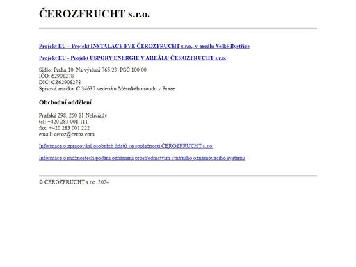 čerozfrucht 