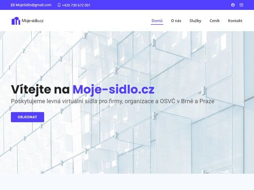 levné virtuální sídlo a místo podnikání v brně a praze
