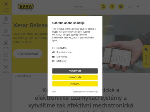 společnost evva vyvíjí a vyrábí mechanické a elektronické uzamykací systémy a je jejich předním dodavatelem v evropě. pro své partnery a zákazníky je společnost evva spolehlivým partnerem v oblasti zabezpečení.