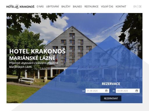 hotel má ideální polohu pro rodinnou rekreaci, firemní školení, pořádání srazů, ozdravných pobytů pro děti či k provozování různých sportovních aktivit.