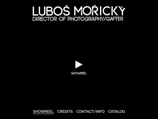 luboš mořický - kameraman praha