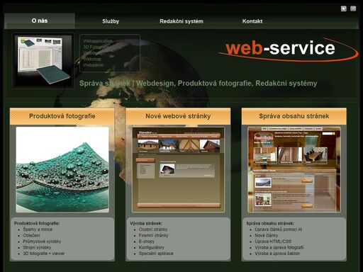 maximální servis pro vaše stránky: profesionální správa stránek,web-design, produktová fotografie, digitalizace tištěných publikací, seo, serp aj.