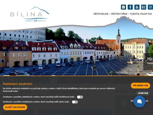 oficiální stránky města bílina