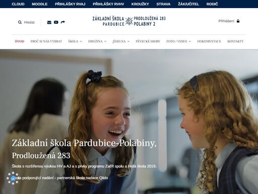 škola s rozšířenou výukou hv a aj a s prvky programu začít spolu, skutečně zdravá škola.