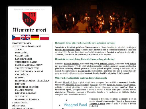 naše šermířská a divadelní společnost nabízí ukázky historického šermu. pořádáme ohňovou show, dětské dny, městské slavnosti a firemní oslavy.
