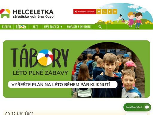 středisko volného času helceletka nabízí volnočasové aktivity pro děti i dospělé. kroužky, tábory, akce a kurzy pro brno a okolí.