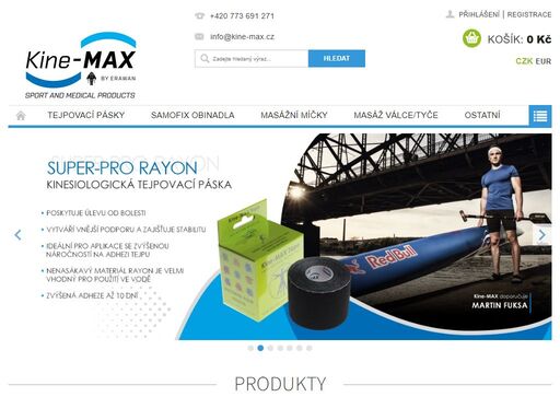 homepage, kine-max