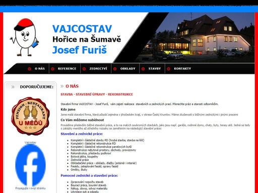 zrealizujeme vaši stavbu, stavební úpravy, rekonstrukce, obkladačské a zednické práce.